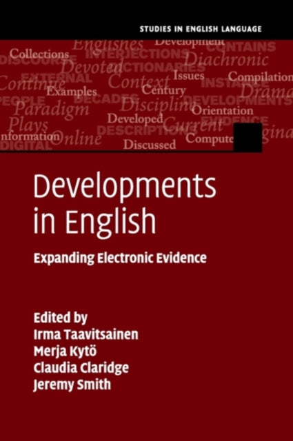 Book cover of: Developments in English. By: Irma Taavitsainen