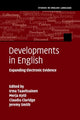 Book cover of: Developments in English. By: Irma Taavitsainen