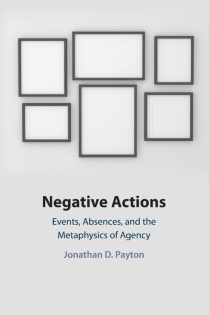 Book cover of: Negative Actions. By: Jonathan Payton