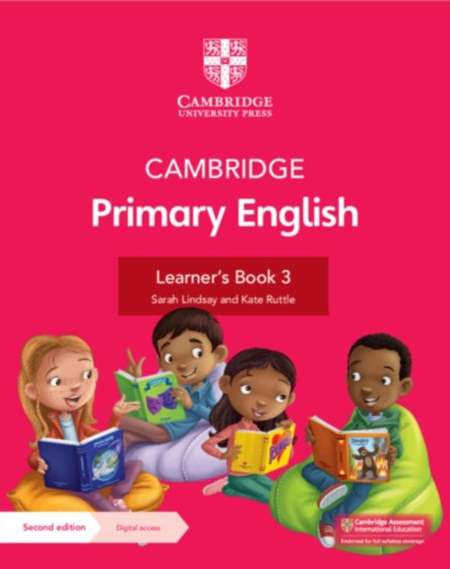 Book cover of: Cambridge Primary English Learner's Book 3 with Digital Access (1 Year). By: Sarah Lindsay