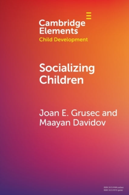 Book cover of: Socializing Children. By: Joan E. Grusec