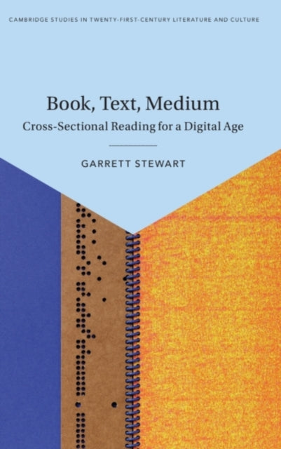 Book cover of: Book, Text, Medium. By: Garrett Stewart