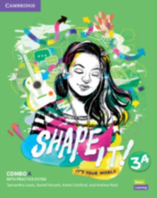 Book cover of: Shape It! Level 3 Combo A Student's Book and Workbook with Practice Extra. By: Samantha Lewis