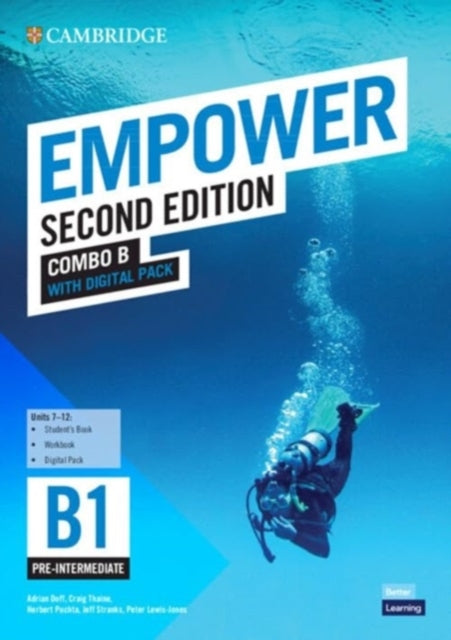 Book cover of: Empower Pre-intermediate/B1 Combo B with Digital Pack. By: DoffAdrian