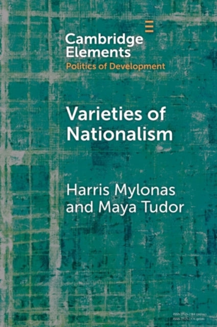 Book cover of: Varieties of Nationalism. By: Harris Mylonas