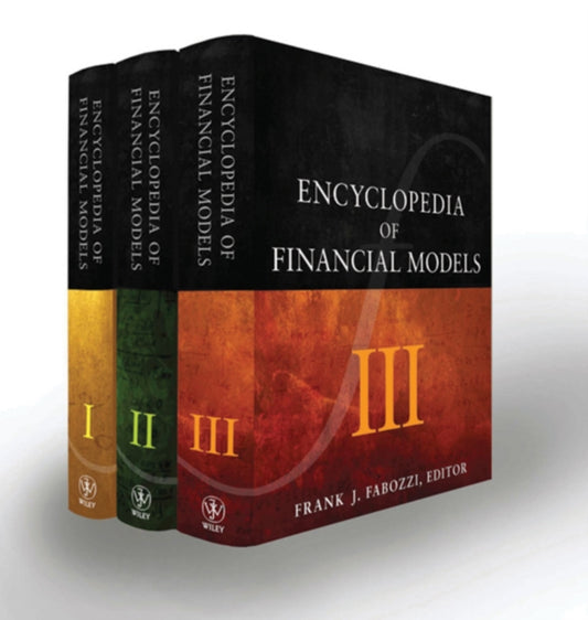 Book cover of: Encyclopedia of Financial Models, 3 Volume Set. By: Frank J. Fabozzi