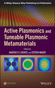 Book cover of: Active Plasmonics and Tuneable Plasmonic Metamaterials
