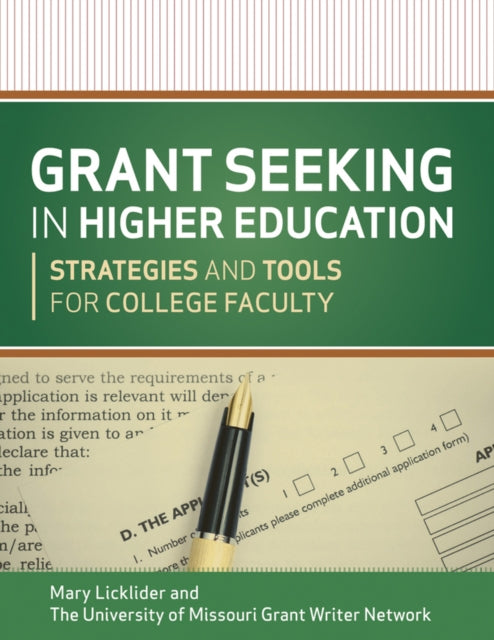 Book cover of: Grant Seeking in Higher Education. By: Mary M. Licklider
