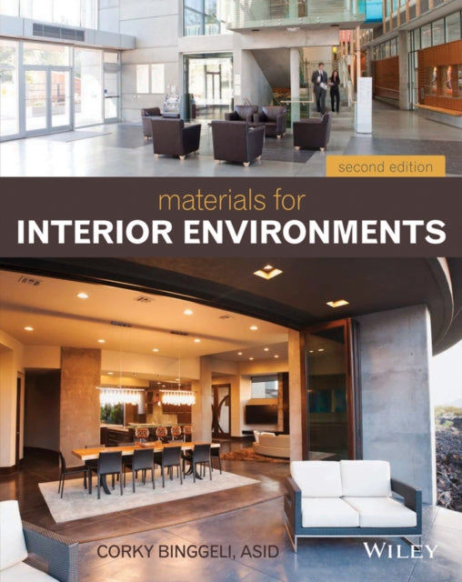Book cover of: Materials for Interior Environments. By: Corky Binggeli