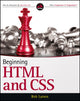 Book cover of: Beginning HTML and CSS. By: Rob Larsen