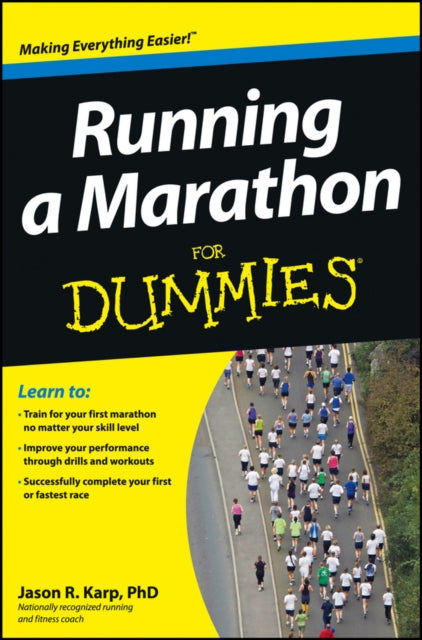 Book cover of: Running a Marathon For Dummies