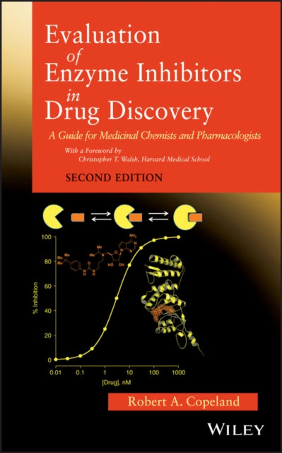 Book cover of: Evaluation of Enzyme Inhibitors in Drug Discovery. By: Robert A. Copeland