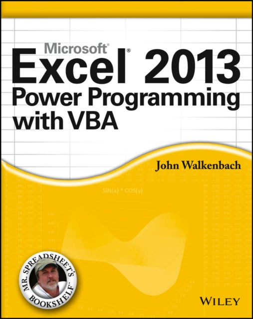 Book cover of: Excel 2013 Power Programming with VBA