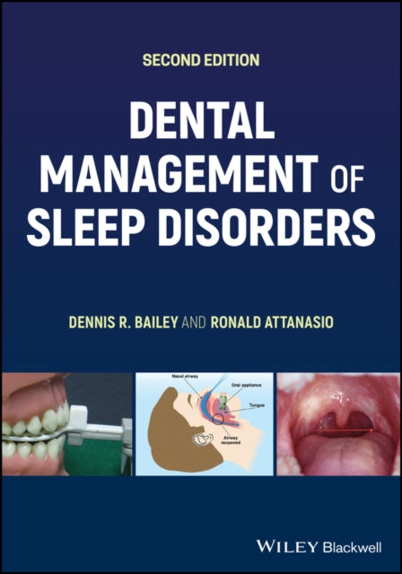 Book cover of: Dental Management of Sleep Disorders. By: Ronald Attanasio