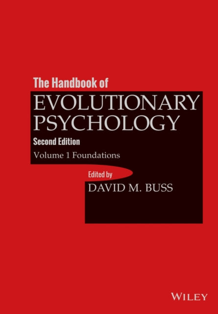 Book cover of: Handbook of Evolutionary Psychology, Volume 1. By: David M. Buss