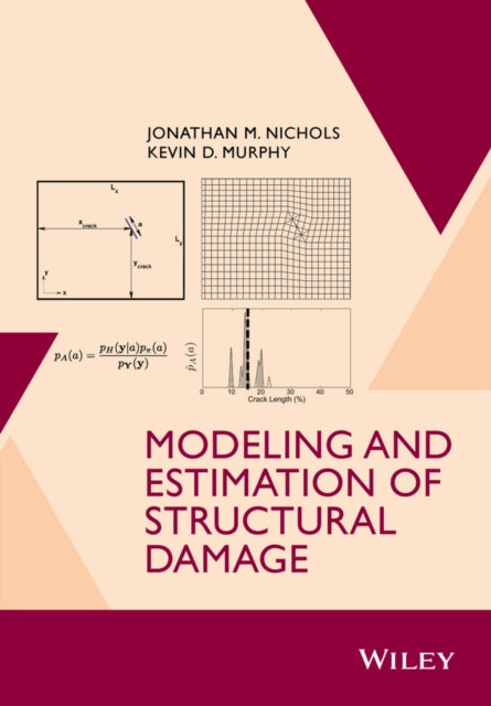 Book cover of: Modeling and Estimation of Structural Damage. By: Jonathan Michael Nichols