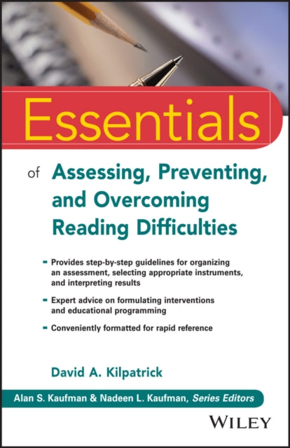 Book cover of: Essentials of Assessing, Preventing, and Overcoming Reading Difficulties