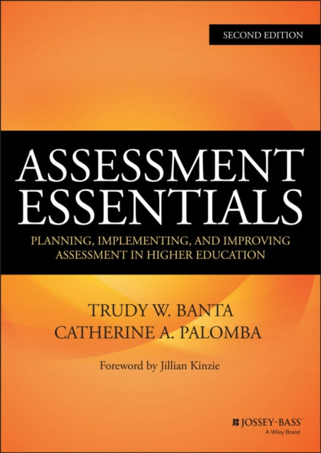 Book cover of: Assessment Essentials. By: Trudy W. Banta