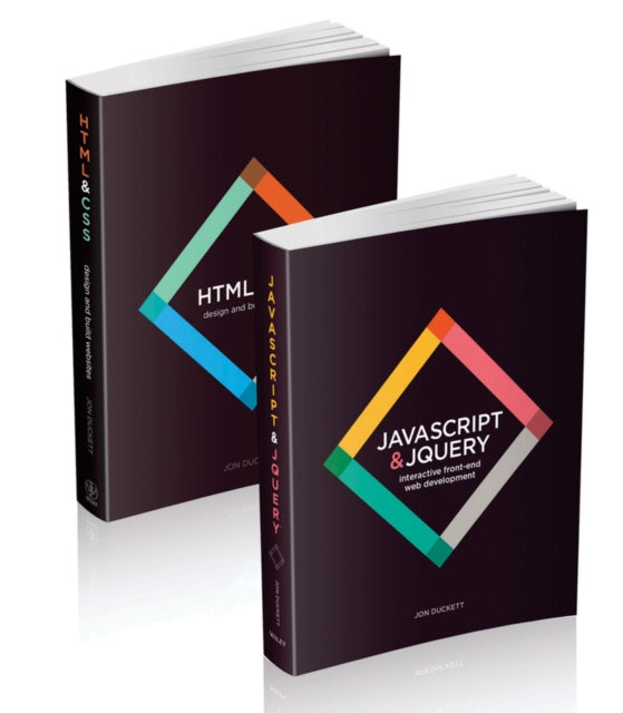 Book cover of: Web Design with HTML, CSS, JavaScript and jQuery Set