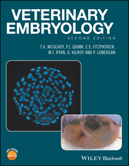Book cover of: Veterinary Embryology. By: T. A. McGeady