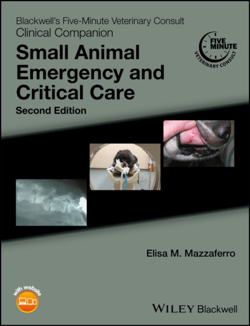 Book cover of: Blackwell's Five-Minute Veterinary Consult Clinical Companion. By: Elisa M. Mazzaferro