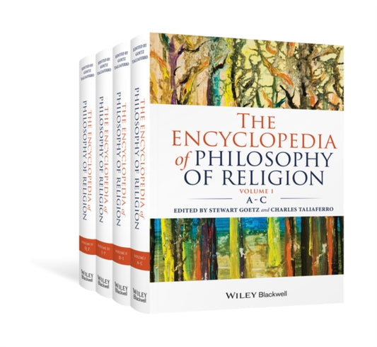 Book cover of: Encyclopedia of Philosophy of Religion, 4 Volume Set. By: Stewart Goetz