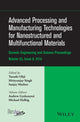 Book cover of: Advanced Processing and Manufacturing Technologies for Nanostructured and Multifunctional Materials, Volume 35, Issue 6. By: Tatsuki Ohji
