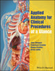 Book cover of: Applied Anatomy for Clinical Procedures at a Glance. By: Jane Sturgess