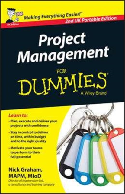 Book cover of: PROJECT MANAGEMENT FOR DUMMIES 2ND UK PO