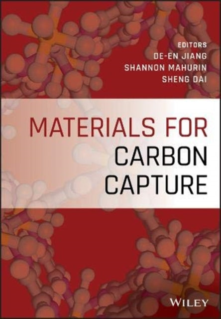 Book cover of: Materials for Carbon Capture. By: De-en Jiang