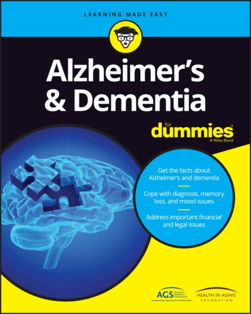 Book cover of: Alzheimer's & Dementia For Dummies. By: Wasserman, Michael (Geriatrician)