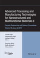 Book cover of: Advanced Processing and Manufacturing Technologies for Nanostructured and Multifunctional Materials II, Volume 36, Issue 6. By: Tatsuki Ohji