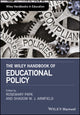 Book cover of: Wiley Handbook of Educational Policy