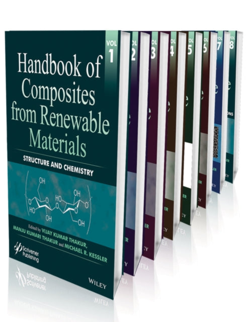 Book cover of: Handbook of Composites from Renewable Materials, Set. By: Vijay Kumar Thakur