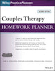 Book cover of: Couples Therapy Homework Planner. By: Gary M. Schultheis