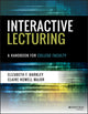 Book cover of: Interactive Lecturing. By: Elizabeth F. Barkley