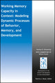 Book cover of: Working Memory Capacity in Context. By: Vanessa Simmering