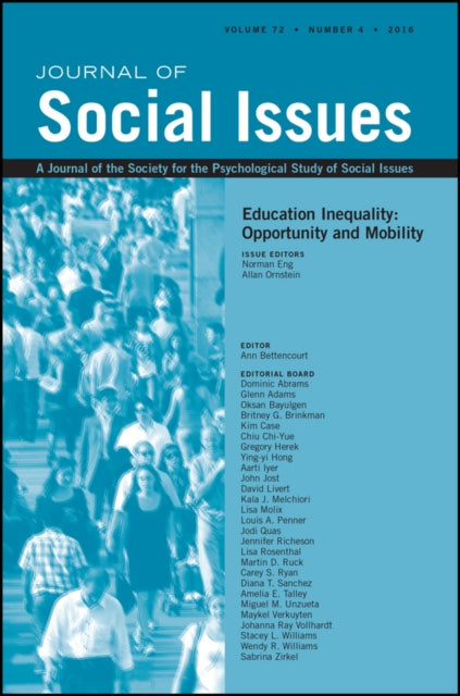 Book cover of: Education Inequality. By: Norman Eng
