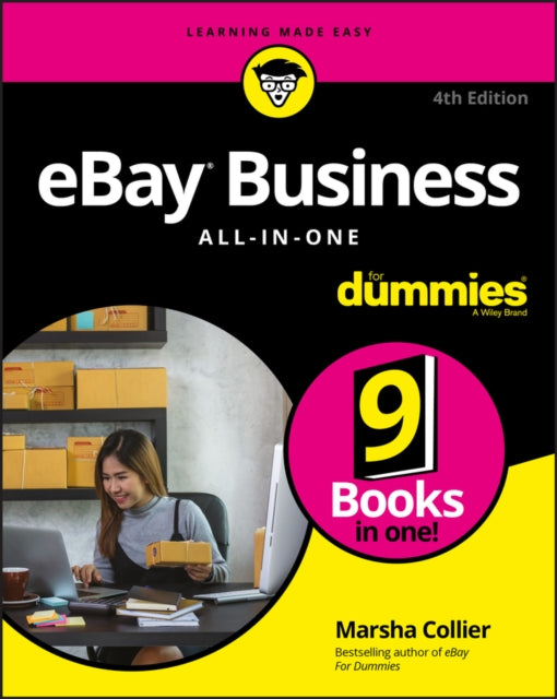 Book cover of: eBay Business All-in-One For Dummies. By: Marsha Collier