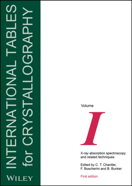 Book cover of: International Tables for Crystallography, Volume I. By: Christopher Chantler