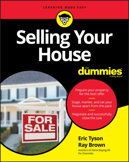 Book cover of: Selling Your House For Dummies. By: Eric Tyson