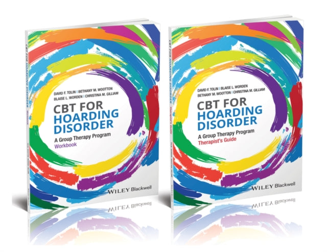 Book cover of: CBT for Hoarding Disorder: A Group Therapy Program Workbook Set. By: David F. Tolin