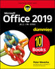 Book cover of: Office 2019 All-in-One For Dummies. By: Peter Weverka