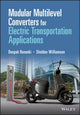 Book cover of: Modular Multilevel Converters for Electric Transportation Applications. By: Deepak Ronanki