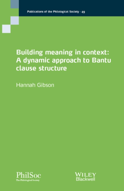 Book cover of: Building Meaning in Context. By: Hannah Gibson
