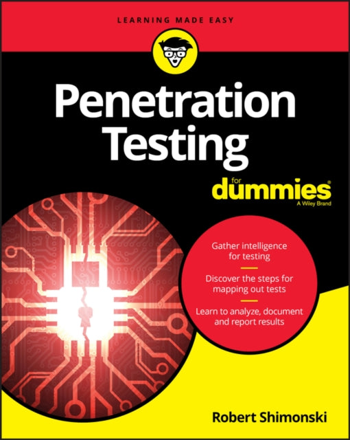 Book cover of: Penetration Testing For Dummies. By: TA/TK Dummies