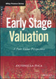 Book cover of: Early Stage Valuation. By: Antonella Puca