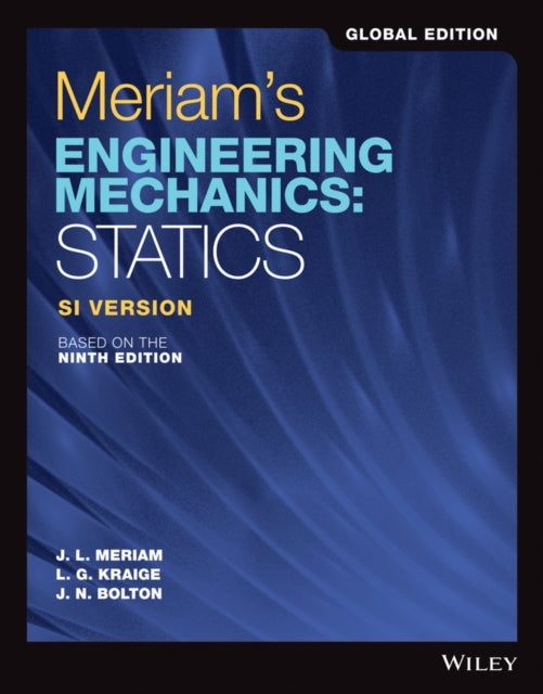Book cover of: Meriam's Engineering Mechanics. By: Meriam