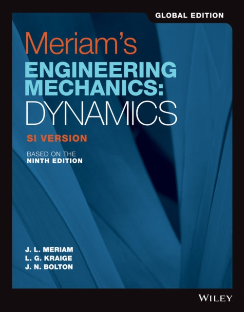 Book cover of: Meriam's Engineering Mechanics. By: Meriam