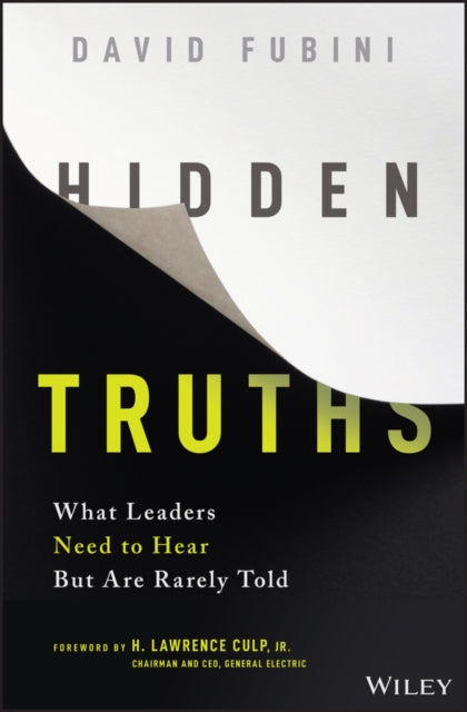 Book cover of: Hidden Truths. By: David Fubini